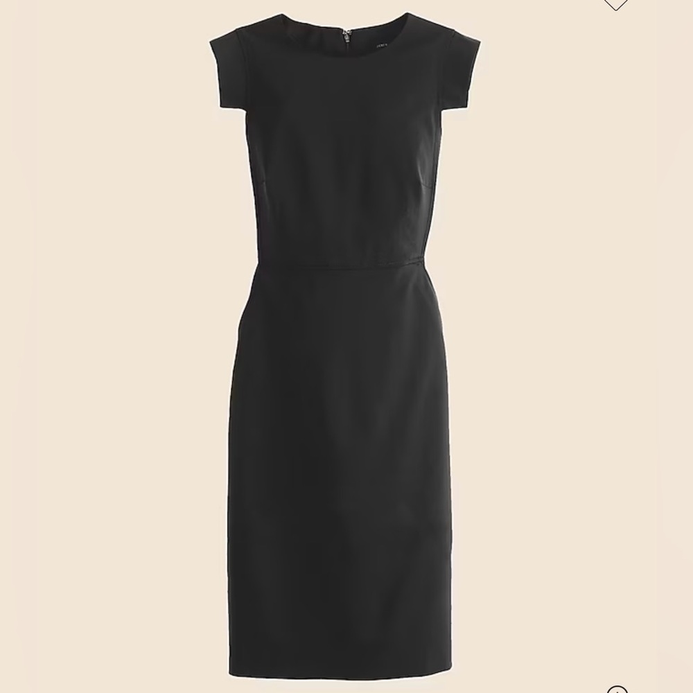 J Crew Resume Dress Black Size 10T